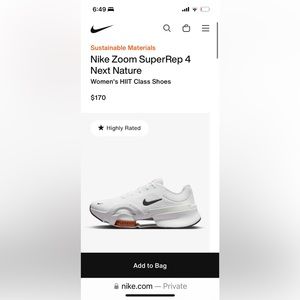 Nike Zoom SuperRep 4 Next Nature